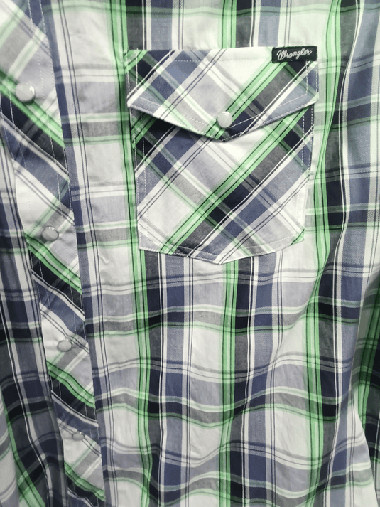 Wrangler Mens Glenbrook Long Sleeve Shirt