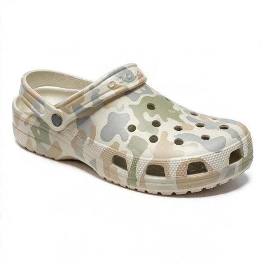 Crocs Duck Camo Clog - Bone/Multi