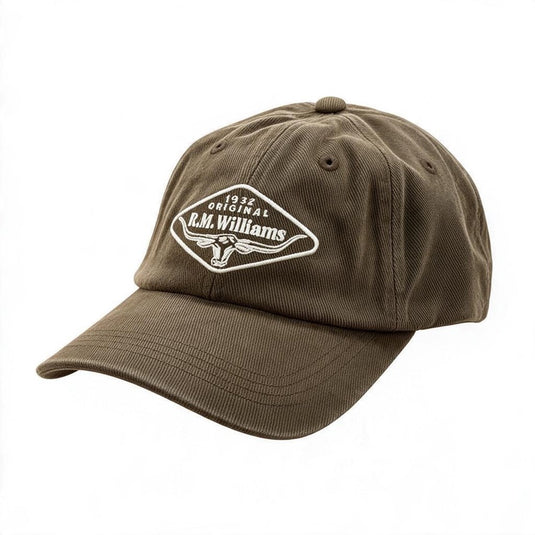 R.M. Williams Original RMW Heavy Twill Cap - Cinnamon