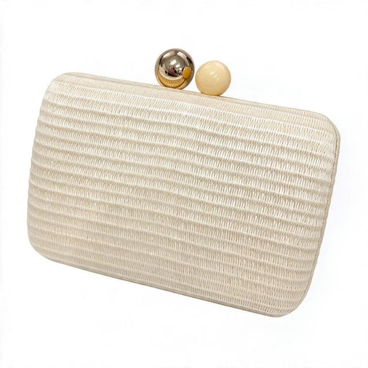 Gregory Ladner Womens Tara Bag with Gold/Pearl Clasp