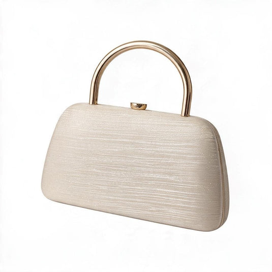 Gregory Ladner Womens Lurex Evening Bag With Top Handle
