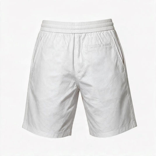 Daniel Hechter Mens Max Cotton Drawstring Shorts - White