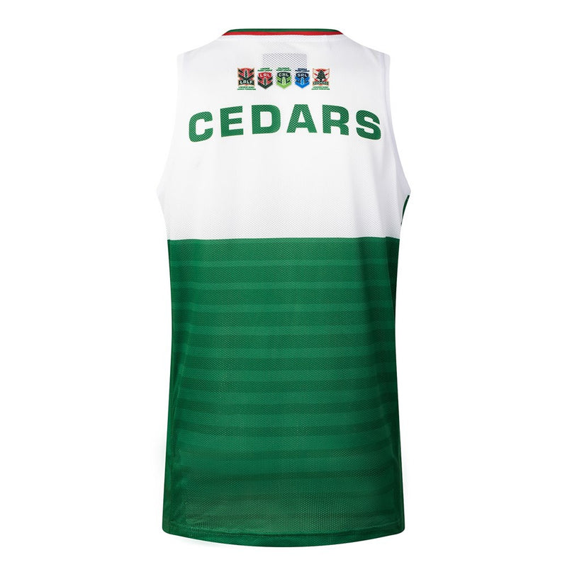 Load image into Gallery viewer, Classic Mens Lebanon World Cup Pro Training Singlet
