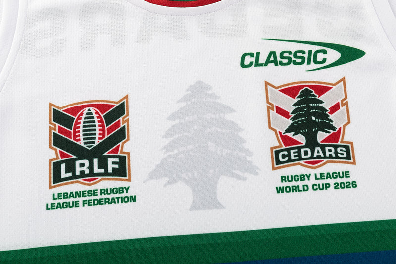 Load image into Gallery viewer, Classic Mens Lebanon World Cup Pro Training Singlet
