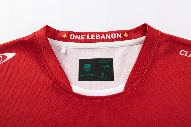 Load image into Gallery viewer, Classic Mens Lebanon World Cup Home Jersey
