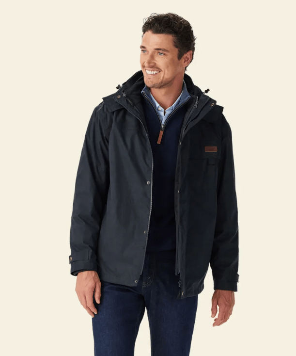 Load image into Gallery viewer, R. M. Williams Mens Rockley 2 in 1 Field Jacket
