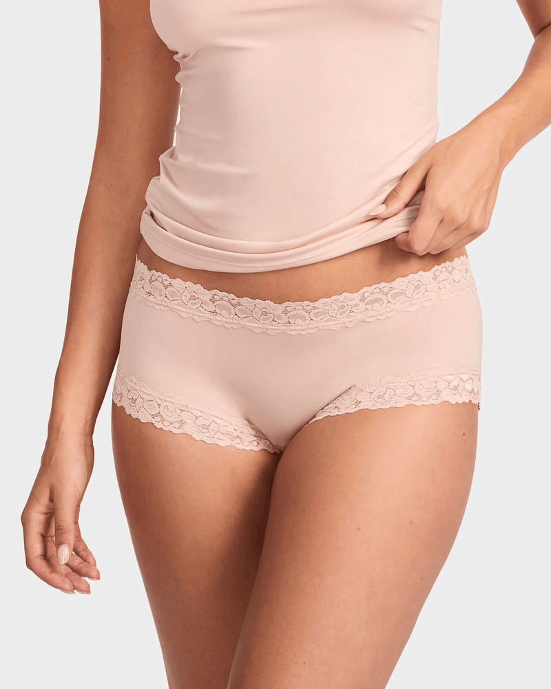 Load image into Gallery viewer, Jockey Womens Classic Parisienne Smooth Boyleg - Dusk
