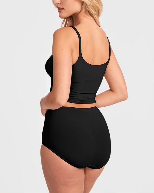 Jockey Womens No Ride Up Full Brief - Black
