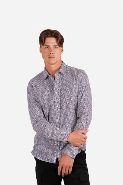 James Harper Mens Eden Long Sleeve Shirt