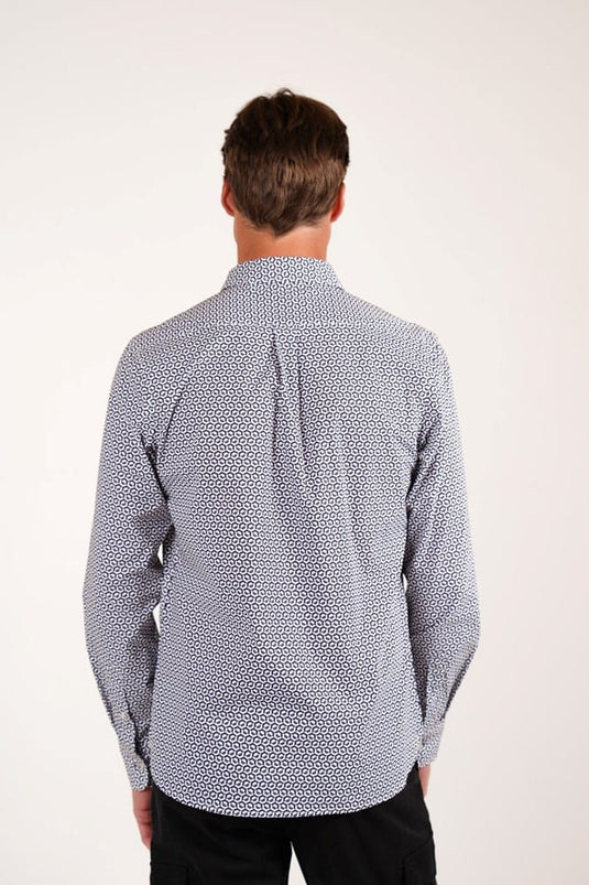 James Harper Mens Eden Long Sleeve Shirt