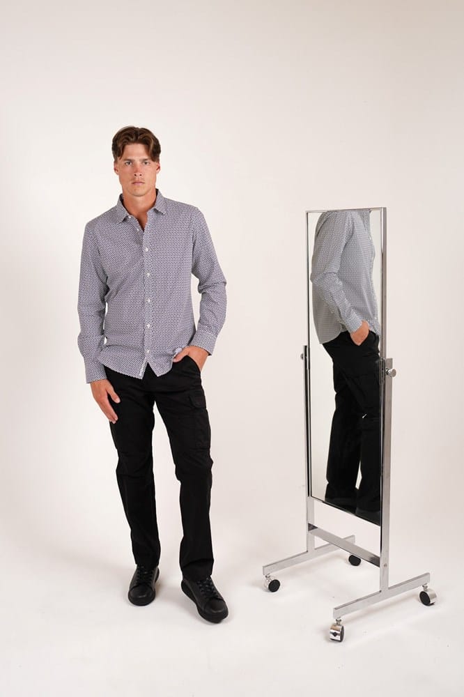 Load image into Gallery viewer, James Harper Mens Eden Long Sleeve Shirt
