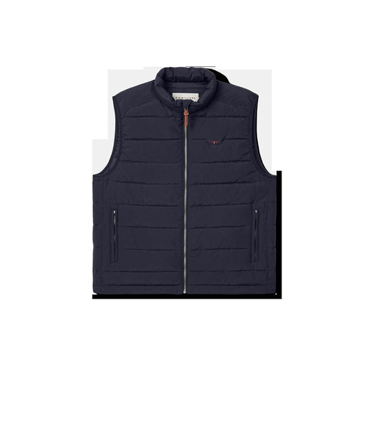 R.M. Williams Mens Rydal Padded Vest - Navy