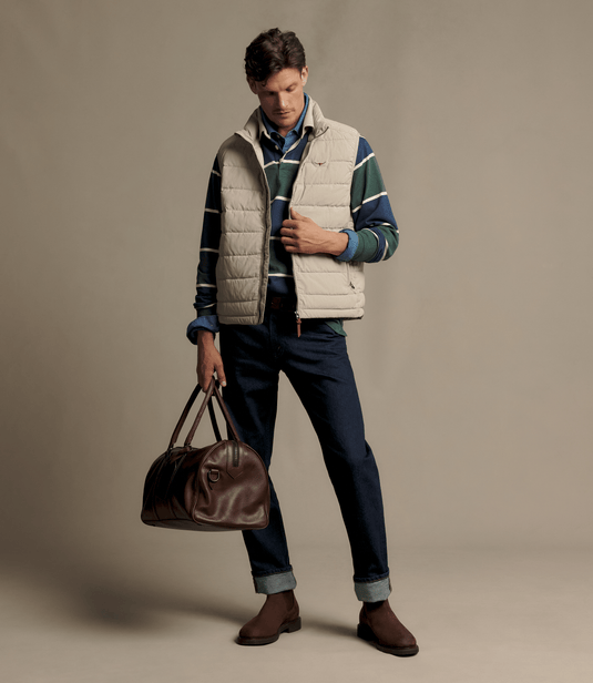 R.M. Williams Mens Rydal Padded Vest