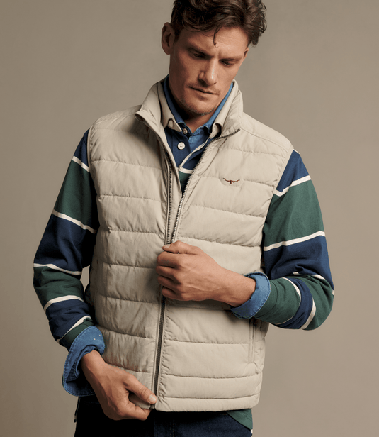 R.M. Williams Mens Rydal Padded Vest