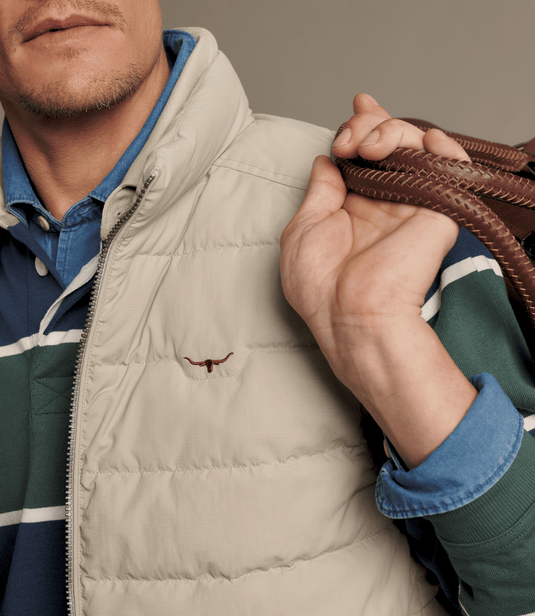 R.M. Williams Mens Rydal Padded Vest