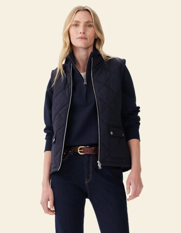 Load image into Gallery viewer, RM Williams Willipa Vest - Navy
