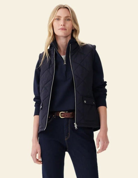 RM Williams Willipa Vest - Navy
