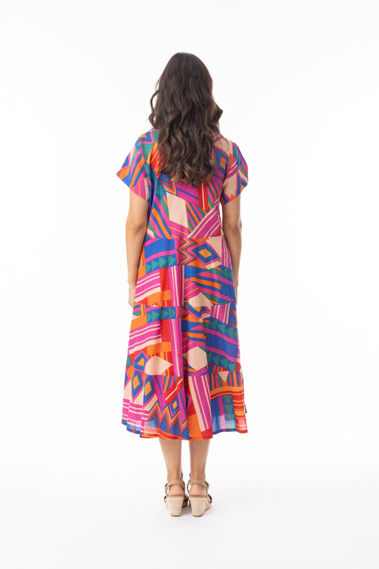 Orientique Womens Jacuma Dress Pockets