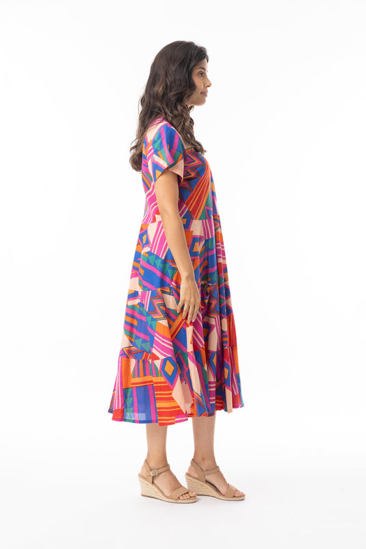 Orientique Womens Jacuma Dress Pockets