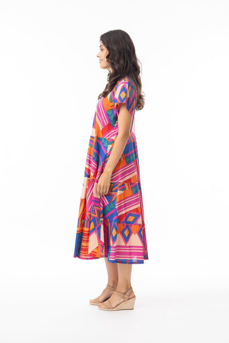 Load image into Gallery viewer, Orientique Womens Jacuma Dress Pockets
