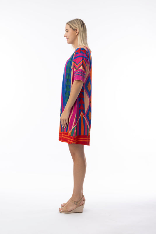 Orientique Womens Jacuma Dress Contemporary