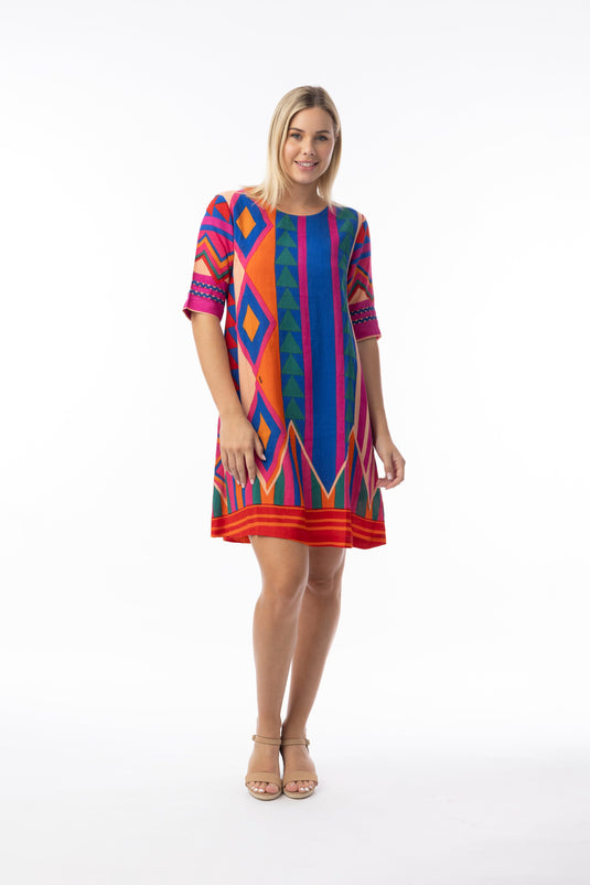 Orientique Womens Jacuma Dress Contemporary