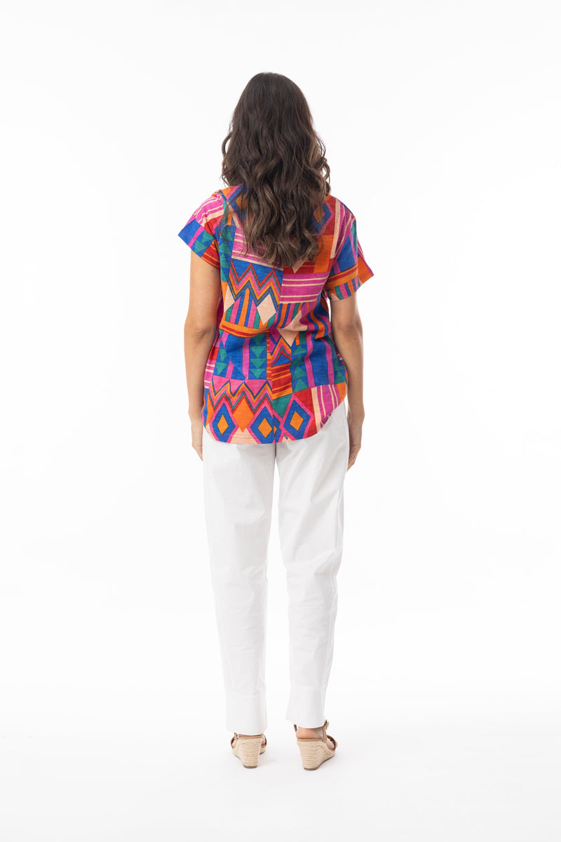 Load image into Gallery viewer, Orientique Womens Jacuma Top Contemporary
