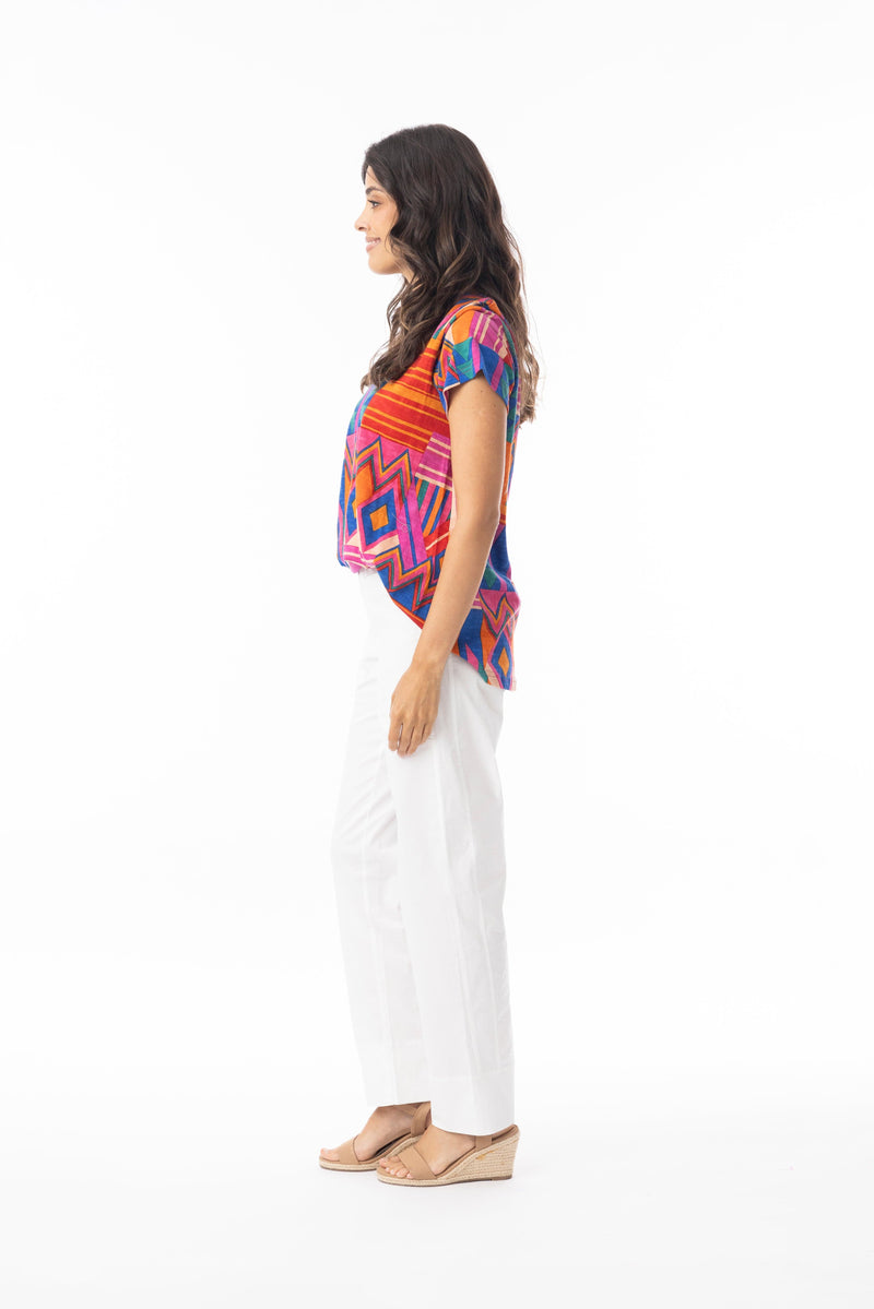 Load image into Gallery viewer, Orientique Womens Jacuma Top Contemporary
