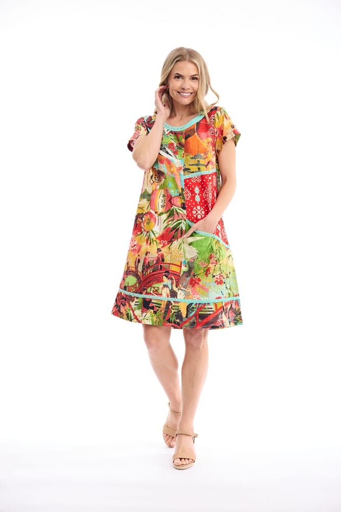 Load image into Gallery viewer, Orientique Womens Jardin Exotique Dress Patch
