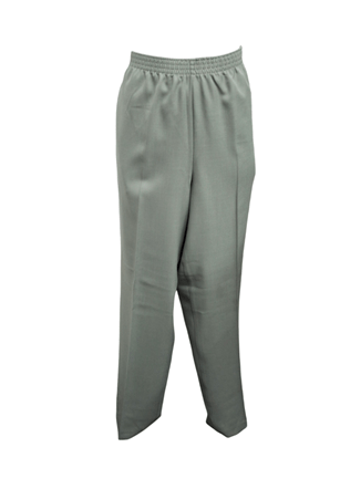 Load image into Gallery viewer, Jillian Womens Classic Regular Leg Pull On Pant - Olive
