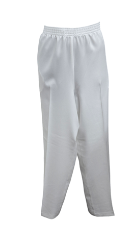 Jillian Womens Classic Regular Leg Pull On Pant - White