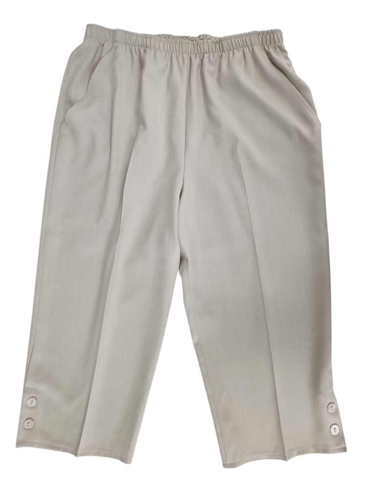 Load image into Gallery viewer, Jillian Womens Classic Kbocker Pant - Beige
