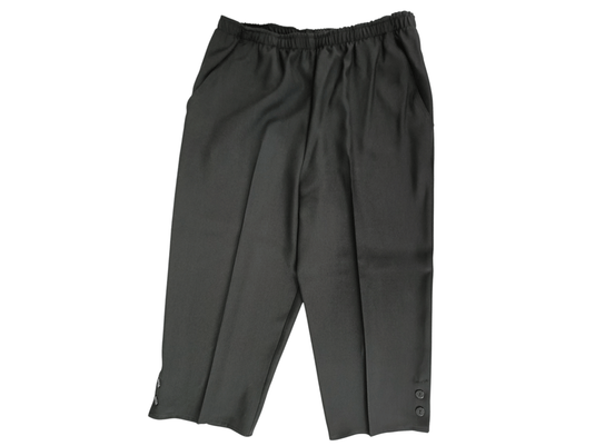 Jillian Womens Classic Kbocker Pant - Black