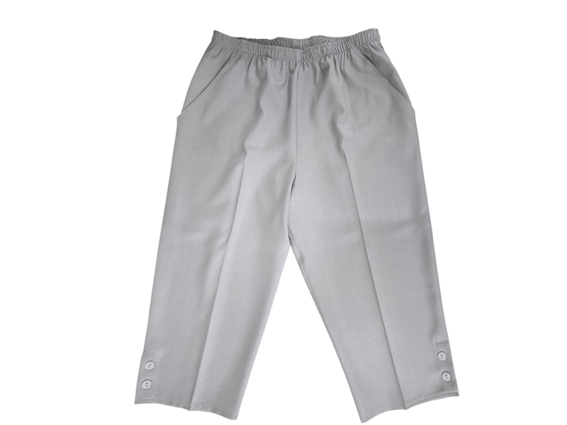 Load image into Gallery viewer, Jillian Womens Classic Kbocker Pant - Silver
