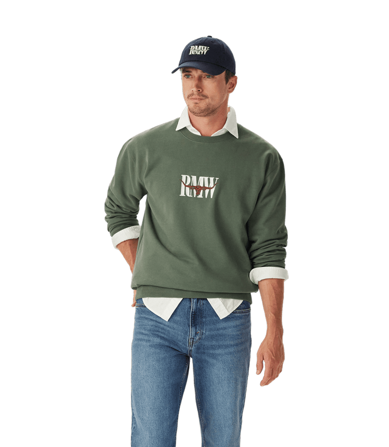 Load image into Gallery viewer, R.M. Williams Mens Heritage Crew Sweatshirt
