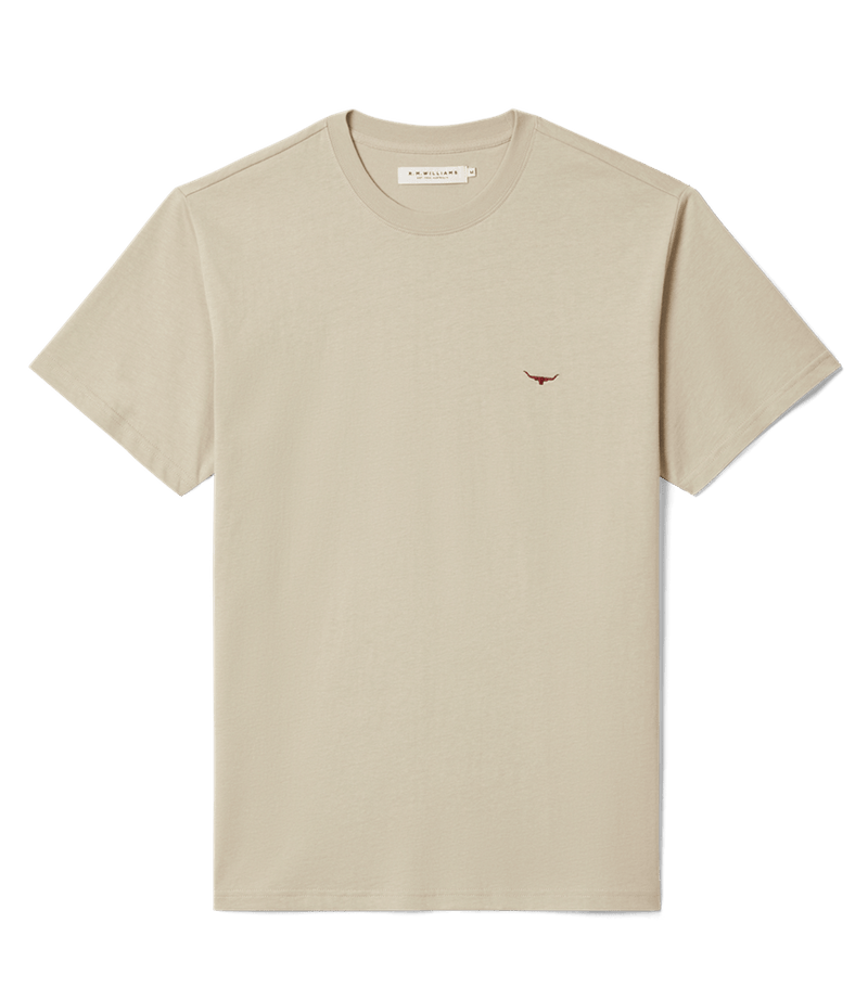 Load image into Gallery viewer, R.M. Williams Mens Parson T-Shirt - Almond
