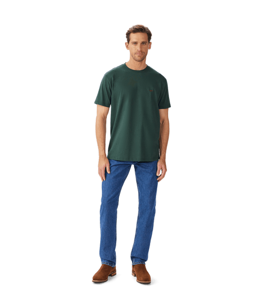 R.M. Williams Mens Parson T-Shirt - Pine