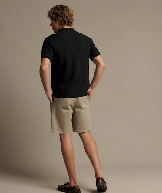 R.M. Williams Mens Birchgrove Slim Polo - Black