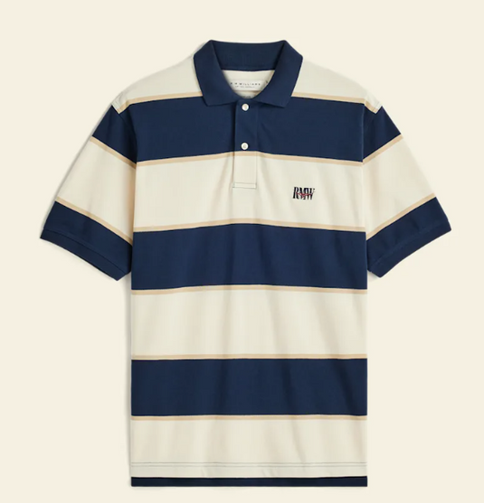 R.M. Williams Mens Balmain Stripe Polo