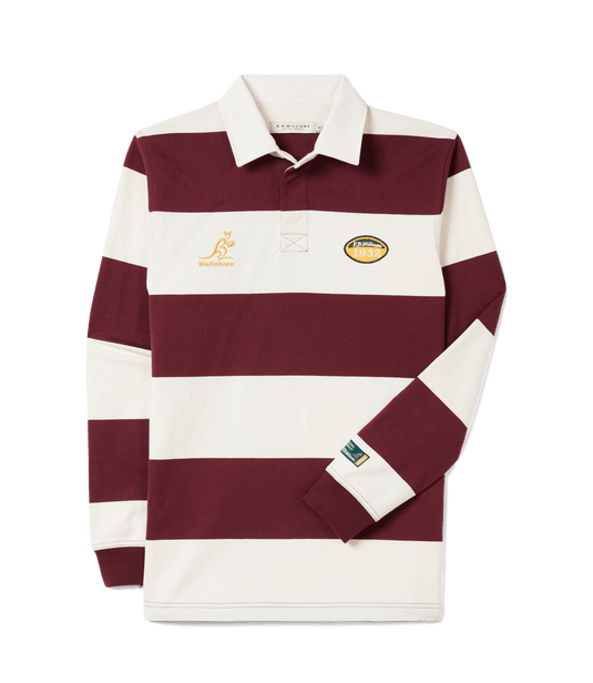 R.M. WIlliams x Wallabies Rugby - Burgundy