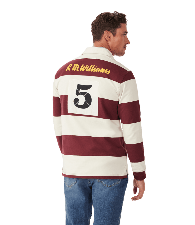 Load image into Gallery viewer, R.M. WIlliams x Wallabies Rugby - Burgundy
