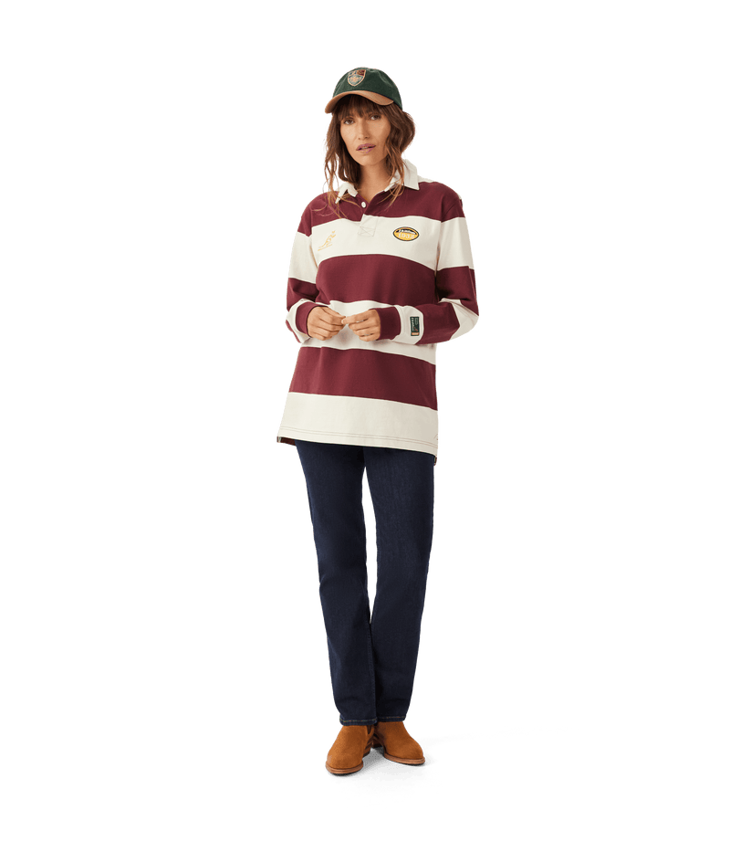Load image into Gallery viewer, R.M. WIlliams x Wallabies Rugby - Burgundy
