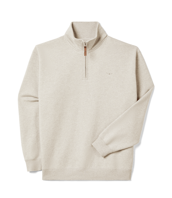 R.M. Williams Mulyungarie 1/4 Zip Sweatshirt - Grey Marle