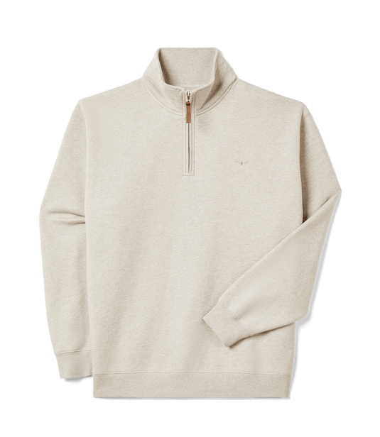 R.M. Williams Mulyungarie 1/4 Zip Sweatshirt - Grey Marle