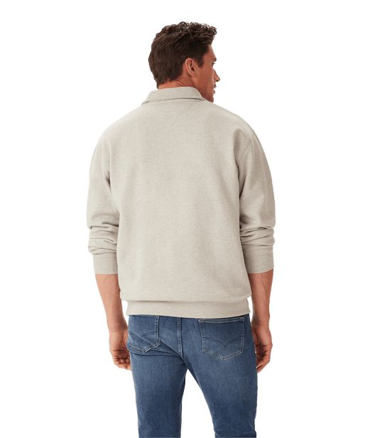 R.M. Williams Mulyungarie 1/4 Zip Sweatshirt - Grey Marle