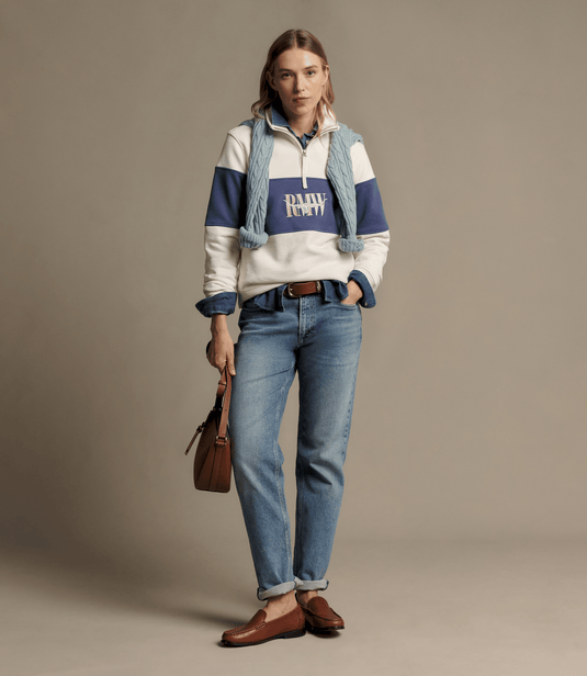 R.M. Williams Womens Trickett Panel Sweatshirt