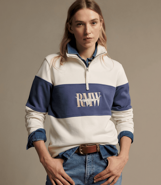 R.M. Williams Womens Trickett Panel Sweatshirt