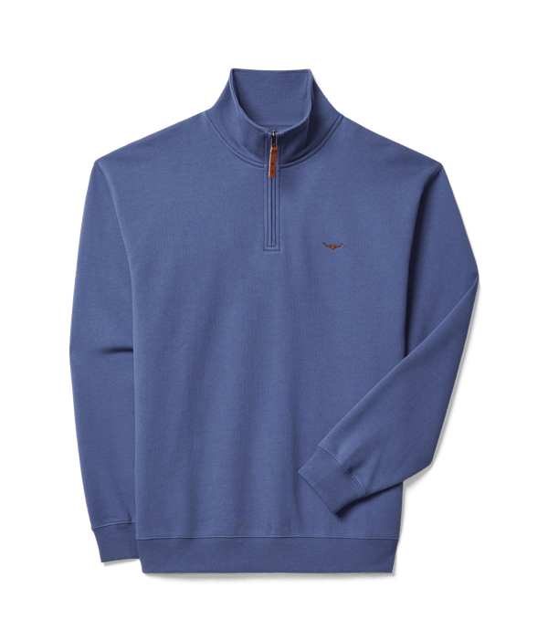 R.M. Williams Mulyungarie 1/4 Zip Sweatshirt - Blue