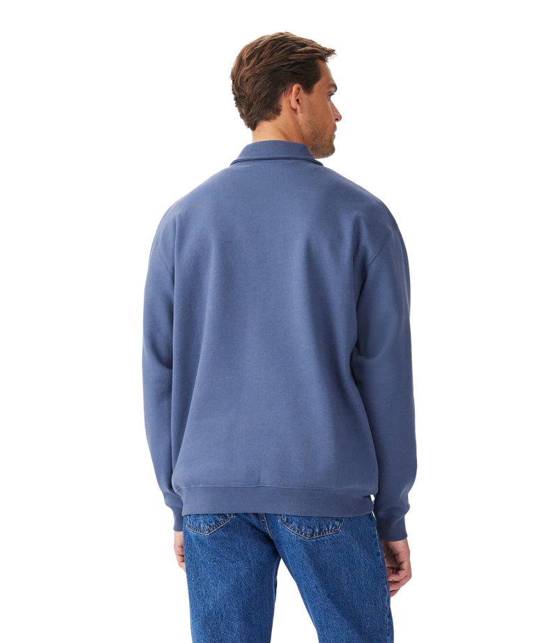 Load image into Gallery viewer, R.M. Williams Mulyungarie 1/4 Zip Sweatshirt - Blue

