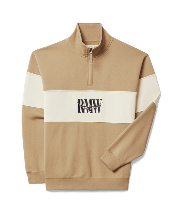 R.M. Williams Mens Heritage 1/4 Zip Sweatshirt
